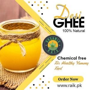 Organic Raik Pure Desi Ghee - Naturally Nourishing 1kg