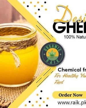 Organic Raik Pure Desi Ghee – Naturally Nourishing 1kg